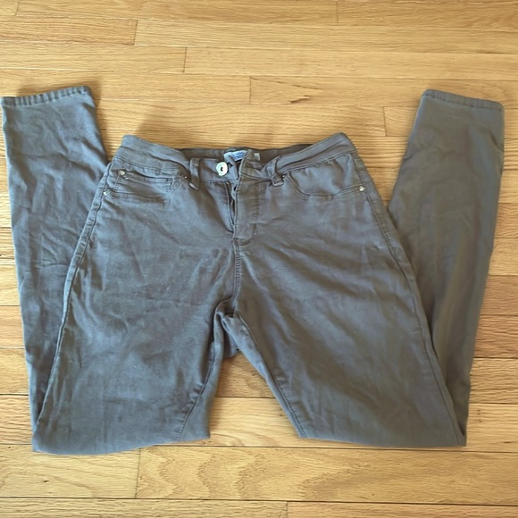 Greenish-Brown Royalty for me Jeggings - Picture 3 of 6